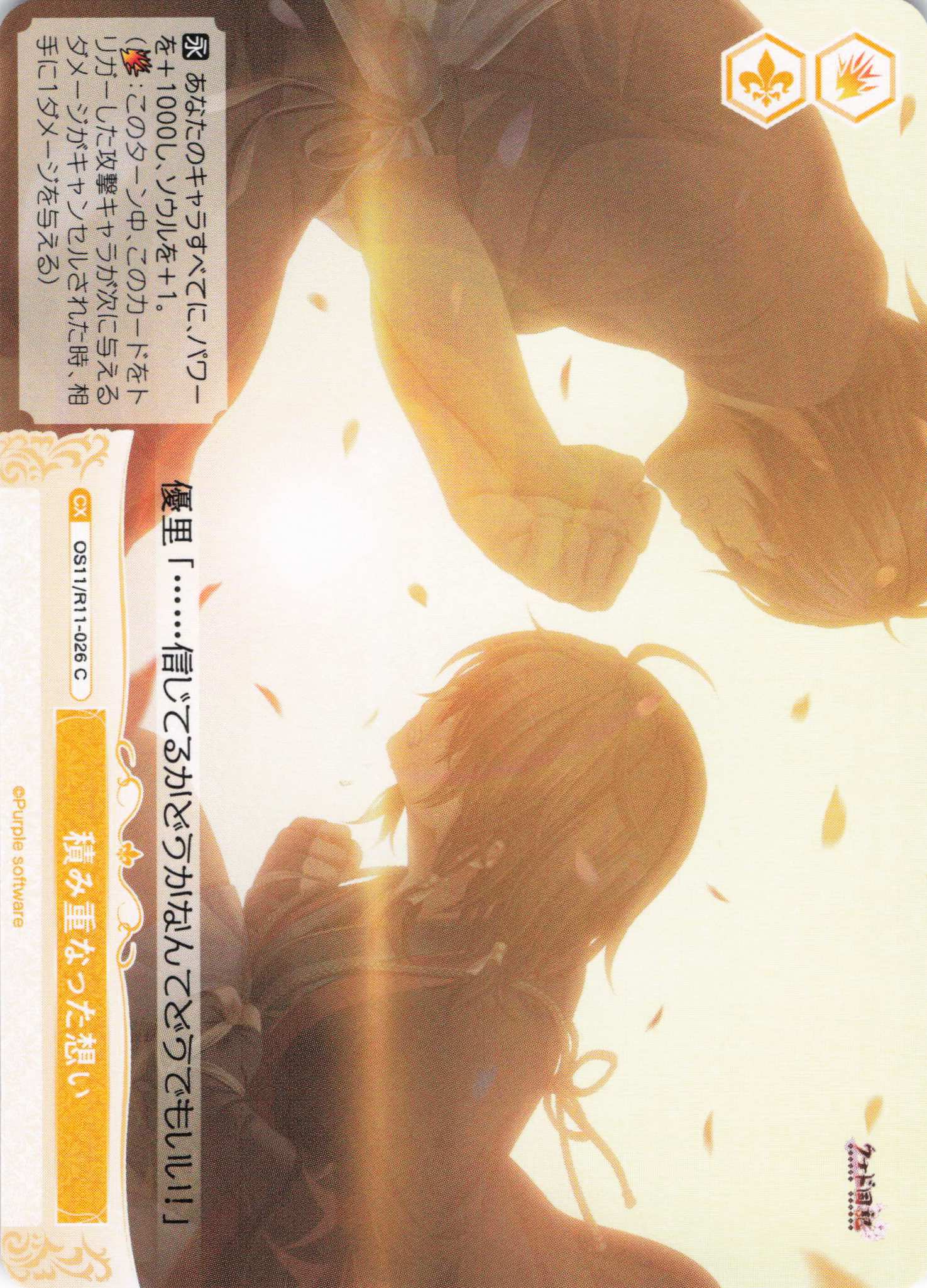 積み重なった想い(C)(OS11/R11-026)